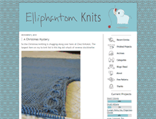 Tablet Screenshot of elliphantom.com